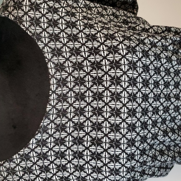 Jean Pascale Dress Tie Waist Black/white M - Picture 3 of 8